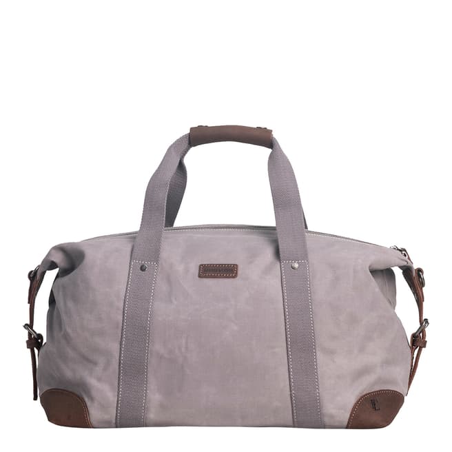 Forbes & Lewis Grey/Brown Somerset Holdall