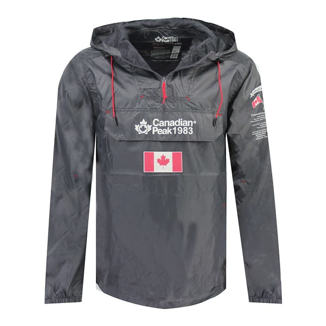Canadian Peak Dark Grey Butneak Jacket
