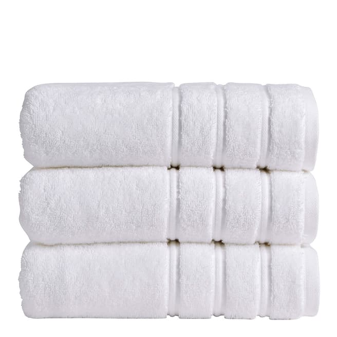 Christy Antalya Bath Towel, White