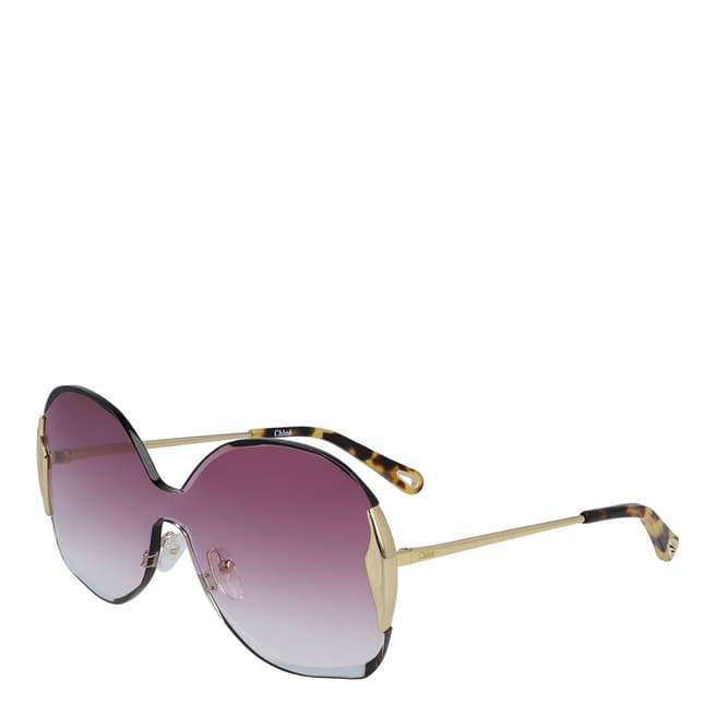 Chloe Women's Gold/Gradient Purple Chloe Sunglasses 59mm