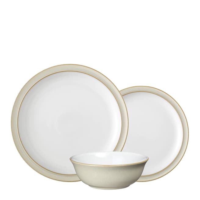 Denby 12 Piece Linen Tableware Set