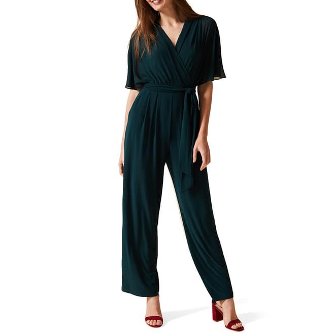 Phase Eight Green Munroe Jumpsuit
