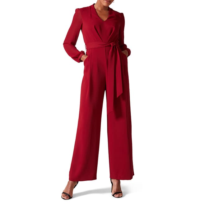 Phase Eight Red Audrey Jumpsuit
