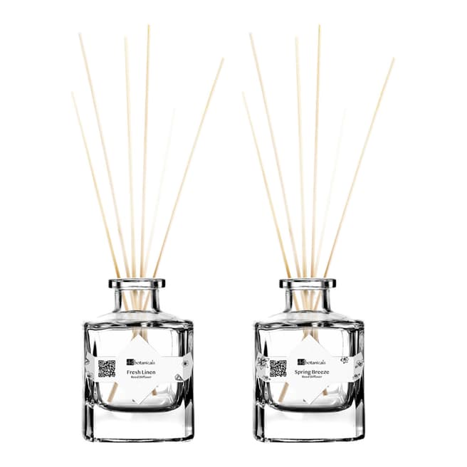 Dr. Botanicals Spring Breeze Reed Diffuser & Fresh Linen Reed Diffuser