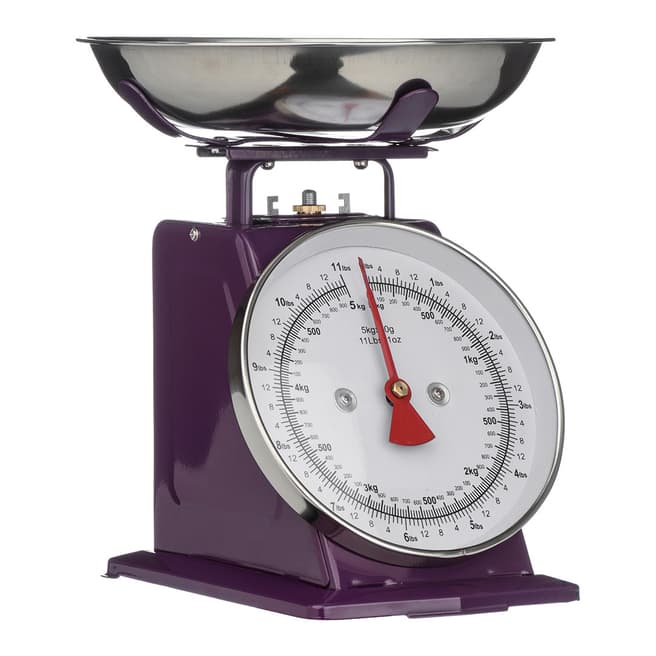Premier Housewares Purple Kitchen Scale, 5kg