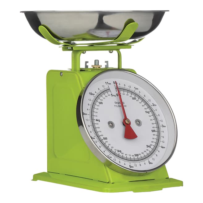 Premier Housewares Lime Green Kitchen Scale, 5kg