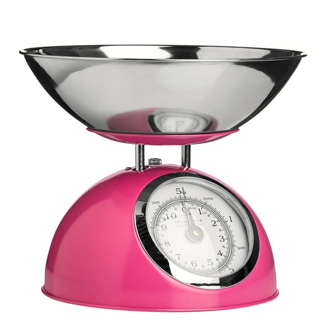 Premier Housewares Hot Pink Kitchen Scale, 5kg