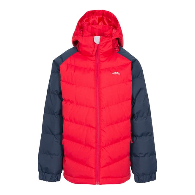 Trespass Red Sidespin Padded Casual Jacket