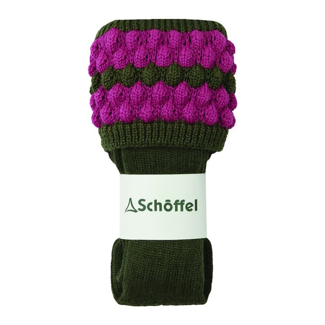 Schöffel Forest/Pink Ladies Bobble Sock