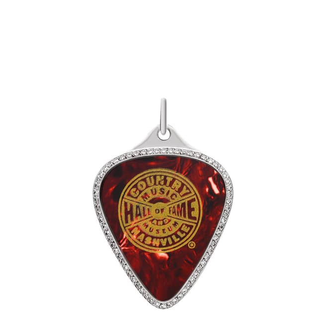 Theo Fennell 18ct White Gold Diamond Hall of Fame Plectrum Pendant