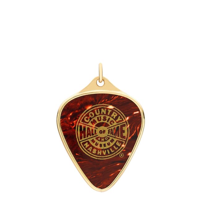 Theo Fennell 18ct Yellow Gold Hall of Fame Plectrum Pendant