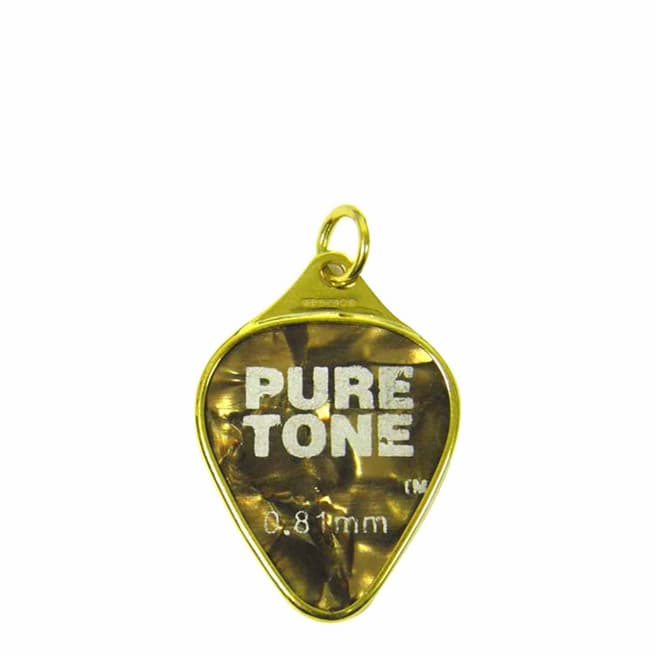 Theo Fennell 18ct Yellow Gold Brown Pure Tone Plectrum Pendant