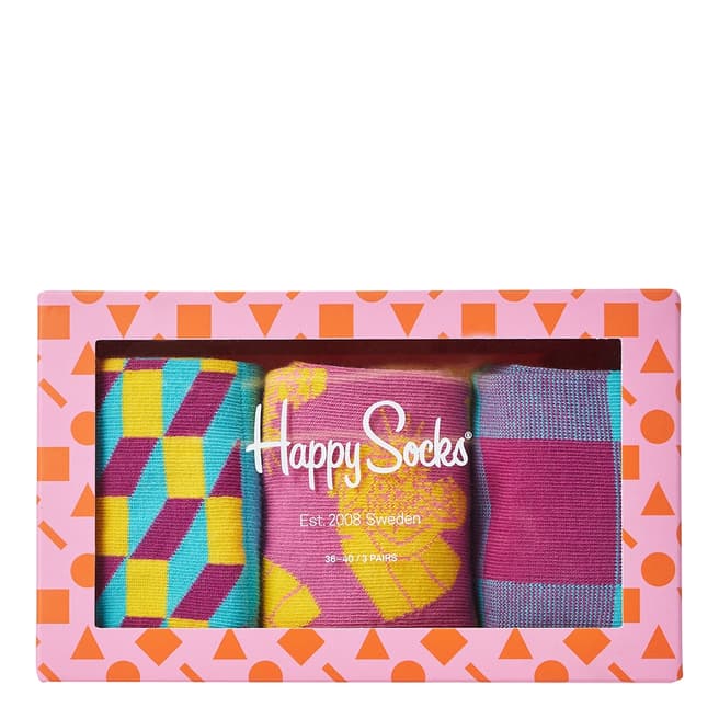 Happy Socks Happy Socks 3-Pack Gift Box