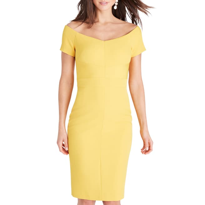 Damsel In A Dress Yellow Angalina Dress