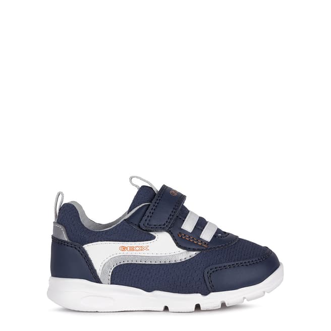 Geox Younger Boy's Navy Runner Trainers