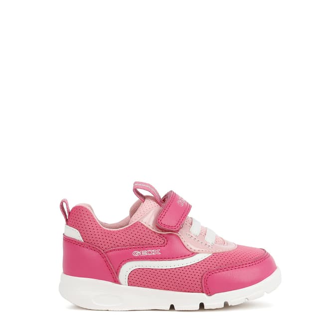 Geox Younger Girl's Pink Runner Trainers