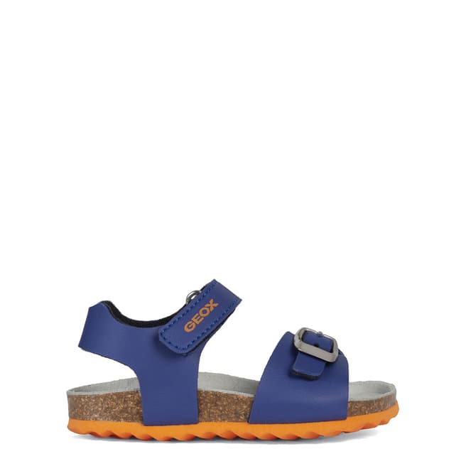 Geox Younger Boy's Blue Chalki Sandals