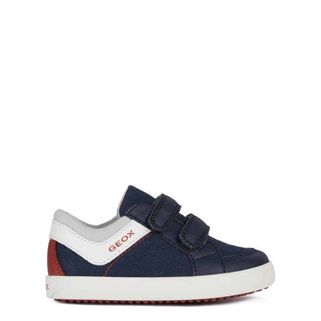 Geox Younger Boy's Navy Gisli Trainers