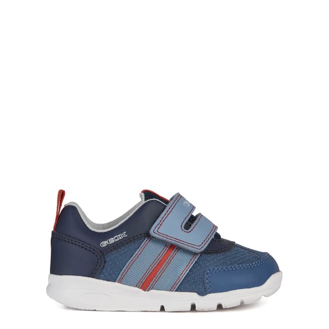 Geox Younger Boy's Navy Runner Trainers 
