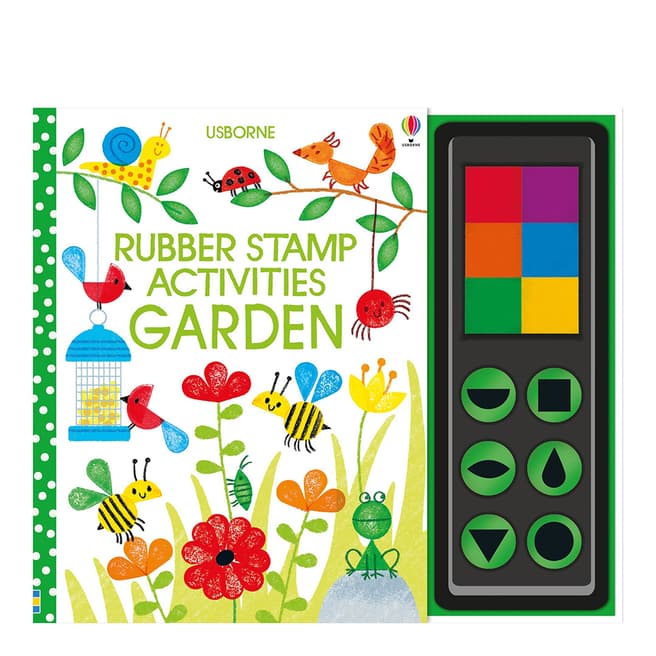 Usborne Books Garden Rubber Stamp Activities