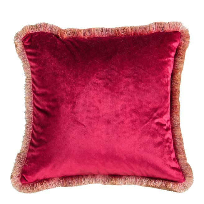 Gallery Living Red Ombre Velvet 45x45cm Cushion