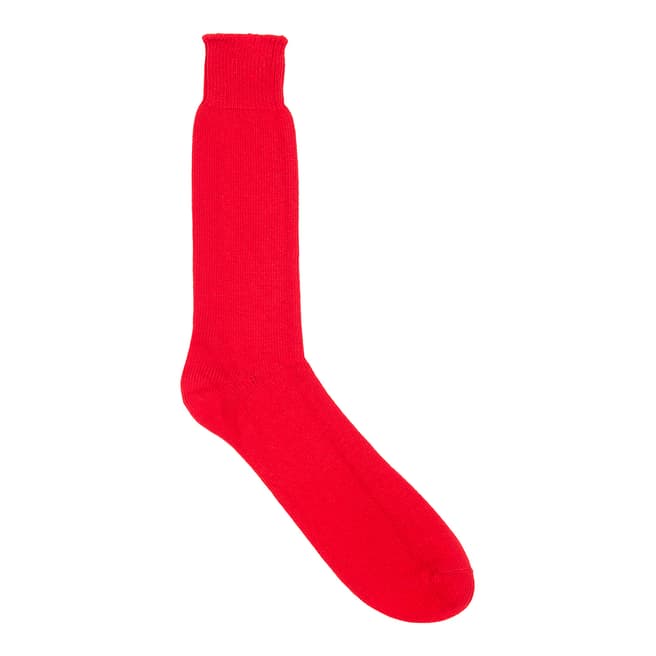 Pringle Red Collection Bamboo Sock