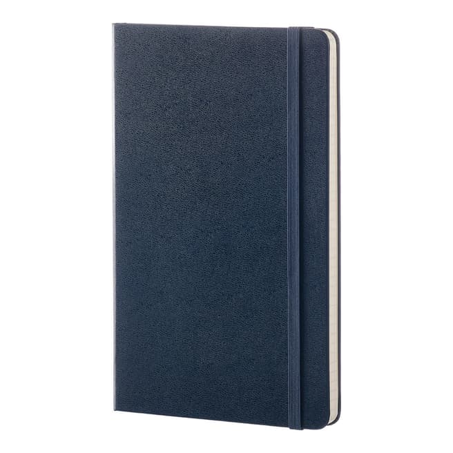 Moleskine Large Ruled Notebook, Sapphire