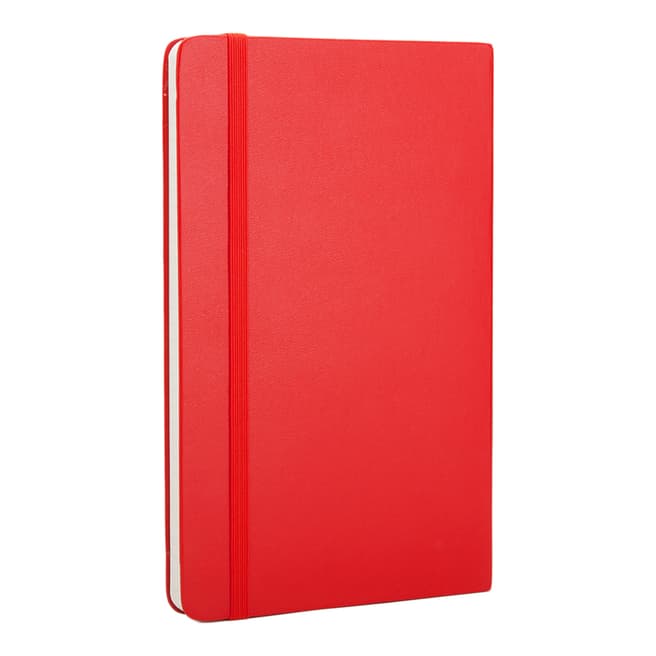 Moleskine Large Ruled Notebook, Scarlet Red