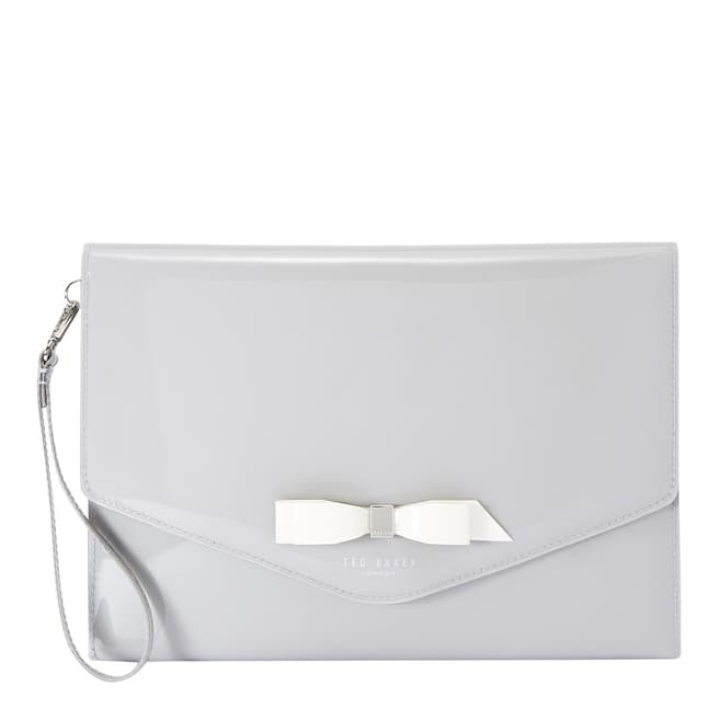 Ted Baker Grey Cersei Bow Envelope Pouch