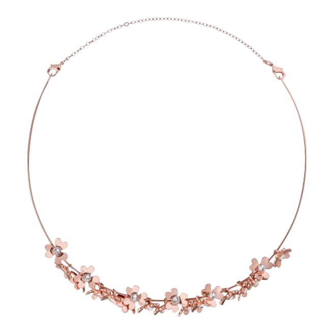 Ted Baker Rose Gold Hadriaa Blosson Necklace