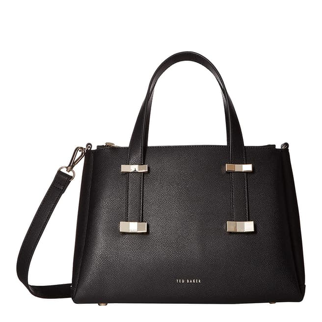 Ted Baker Black Julieet Small Tote