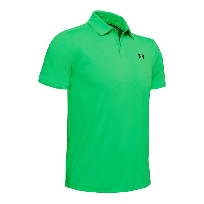 Under Armour Men's Green Vanish Polo Shirt