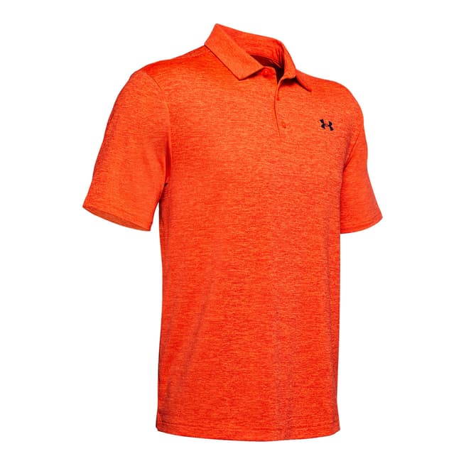 Under Armour Orange Playoff Polo Shirt