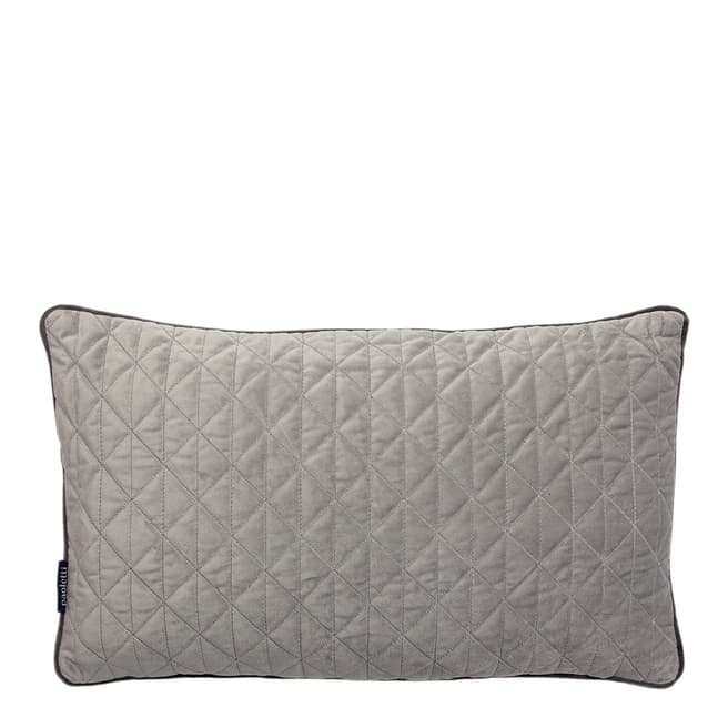 Riva Home Quartz 30x50cm Cushion, Dove/Charcoal