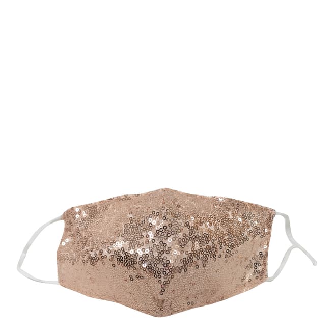 JayLey Collection Pink Sequin Face Mask