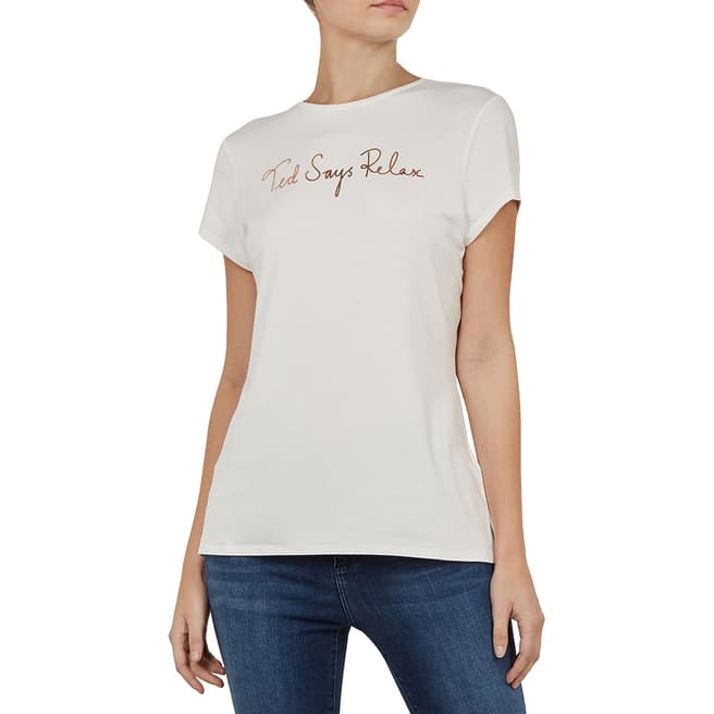 Ted Baker Black Yanita Relax Fitted Tee
