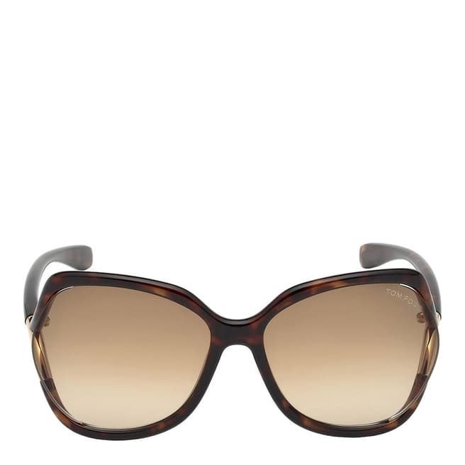 Tom Ford Women's Havana/Brown Tom Ford Sunglasses 60mm