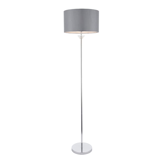 Pagazzi Lighting Grey Ottaro Floor Lamp