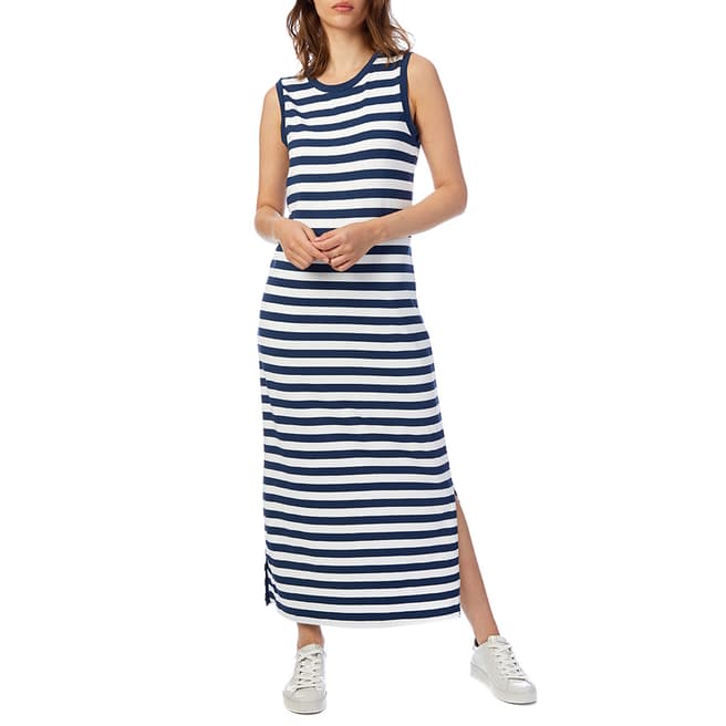 Crew Clothing Alexa Midi Stripe Dress