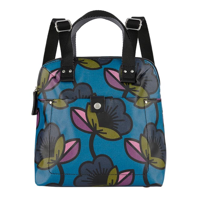 Orla Kiely Passion Flower Kingfisher Budd Small Backpack
