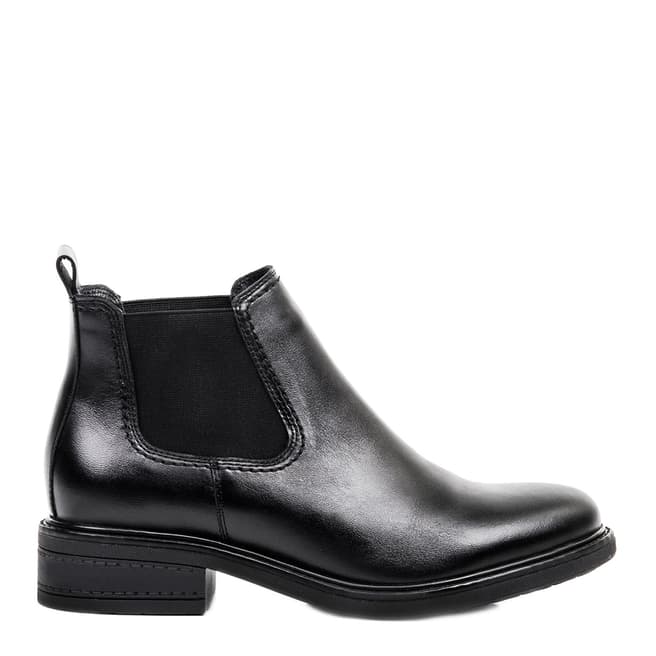 Belwest Black Leather Chelsea Boot