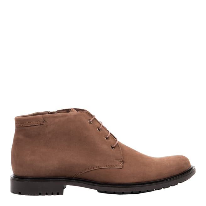 Belwest Brown Leather Ankle Boot