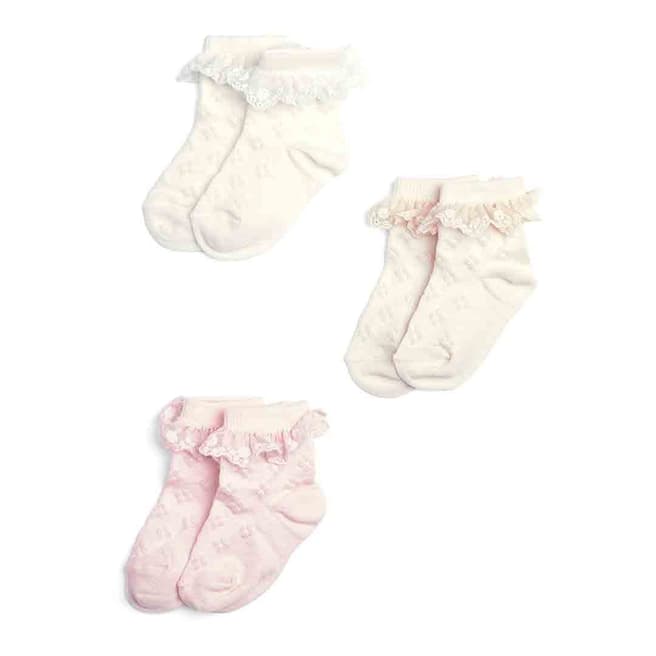 Mamas & Papas Multi Frill Socks Pack