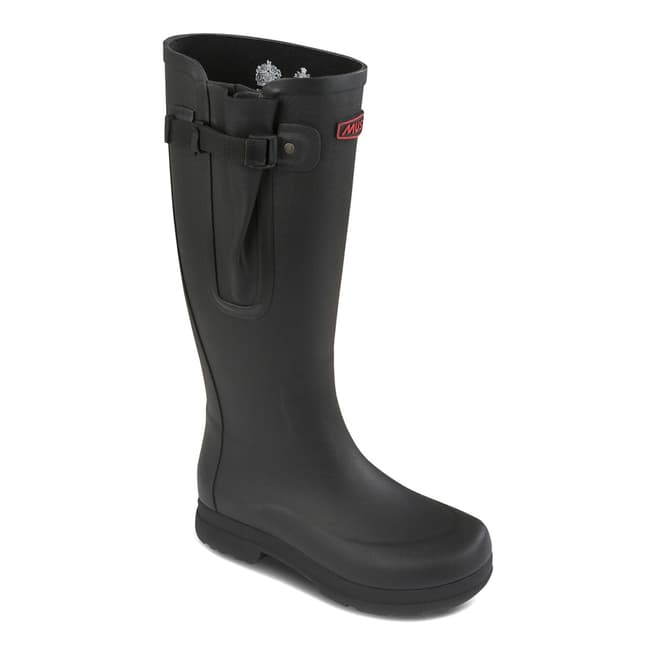 Musto Black Burghley Welly Boot