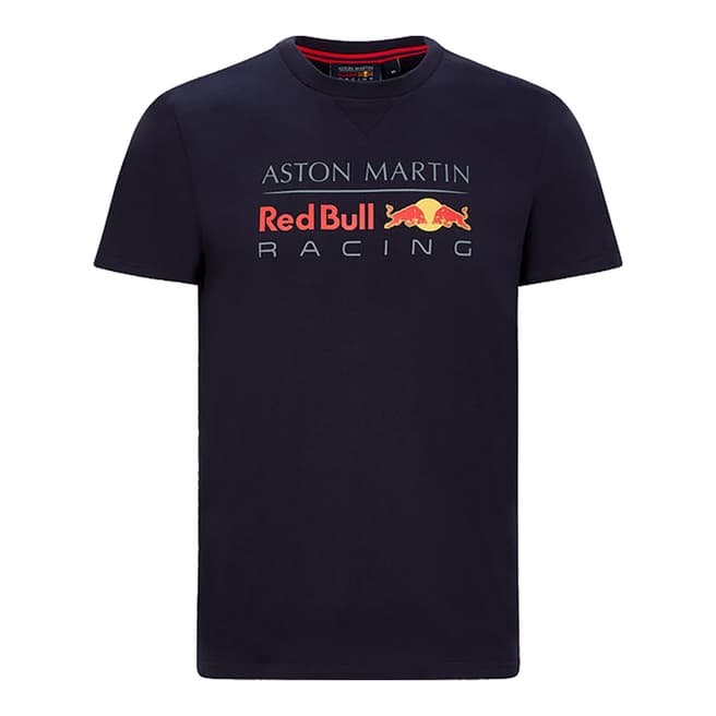 Red Bull Racing Unisex Navy Aston Martin Red Bull Racing FW Large Logo T-Shirt