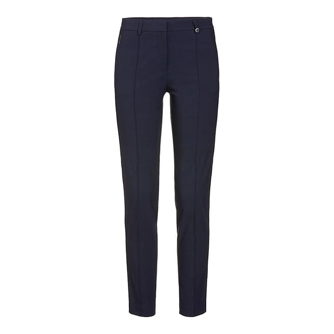 GOLFINO Navy Brushed Tech Stretch Trousers