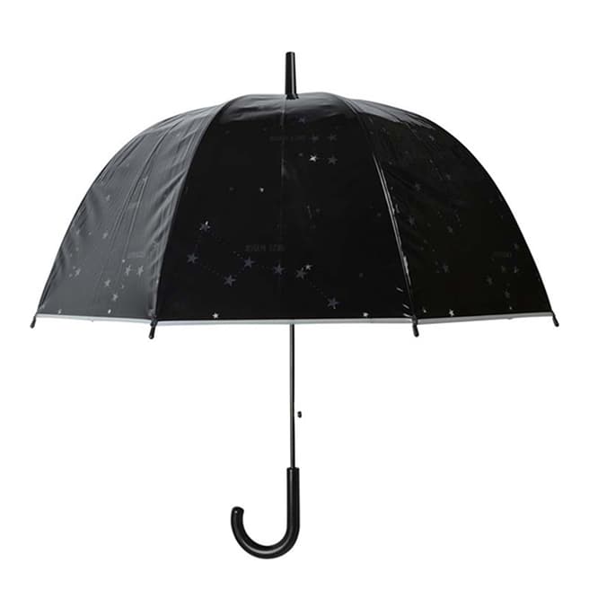 Le Monde du Parapluie Black Constellation Birdcage Umbrella