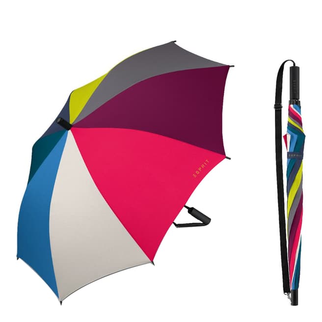Esprit Rainbow Golf Umbrella with Adjustable Strap