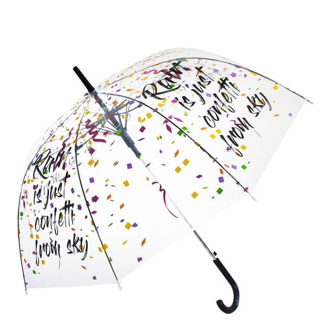 Blooms of London Women's English Confetti Automatic Opening System Umbrella