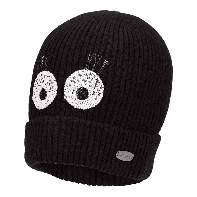 GOLFINO Black Knitted Hat